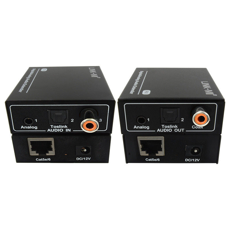 500m HDMI Audio Extractor Digital Analog Audio Extender از طریق کابل Cat5e از طریق کابل Cat5e/6