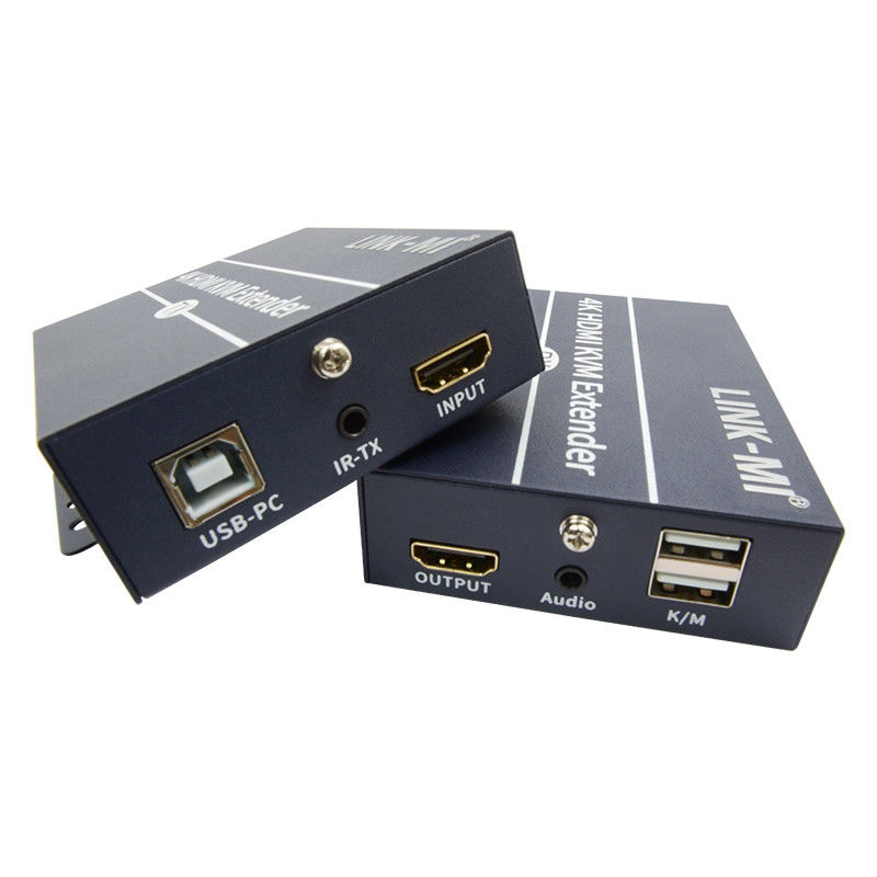120 متر 4K KVM Extender HDMI Over Cat 6 / Cat6e کابل برای ماوس صفحه کلید