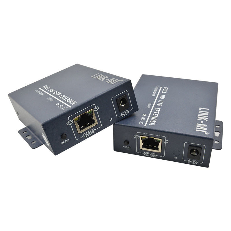 1080P 120M HDMI Extender KVM UTP Extender 148.5MHz بیش از Cat5E/6 کابل IR اختیاری