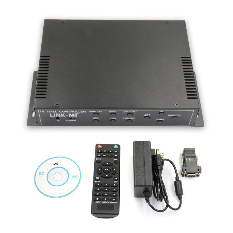 2X2 کنترل کننده دیوار ویدئویی HDMI پشتیبانی 1X4 1X3 1X2 جعبه اسپلایس تلویزیون برای 4 صفحه نمایش