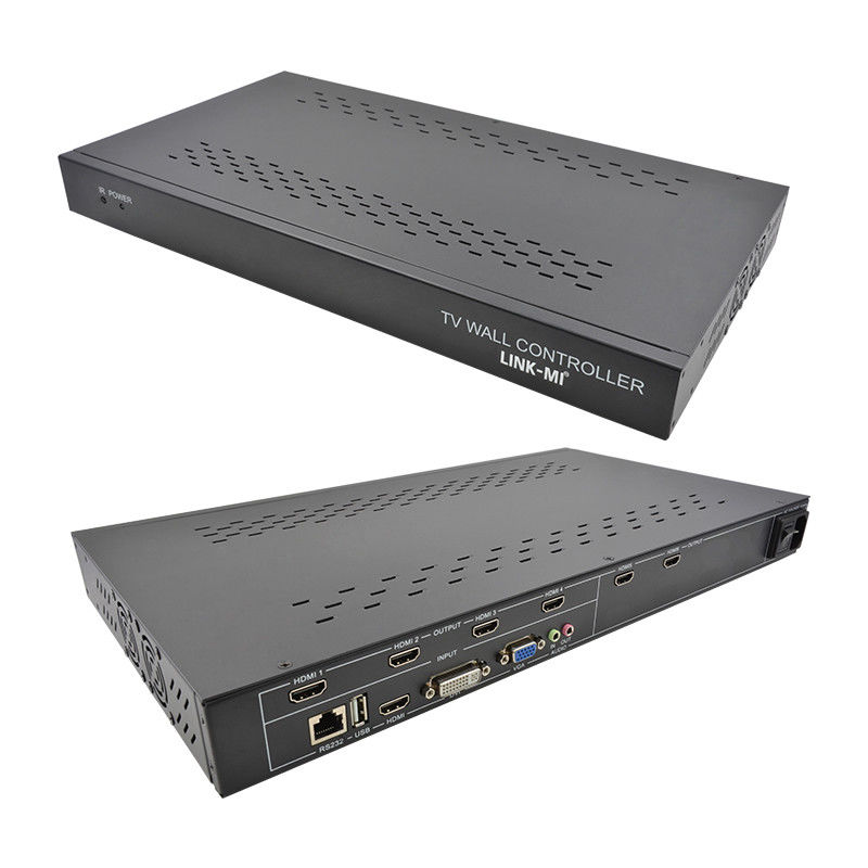کنترل کننده دیواری 6 کانال HDMI 2X3 LED کنترل کننده دیواری برای 6 تلویزیون اسپلایس