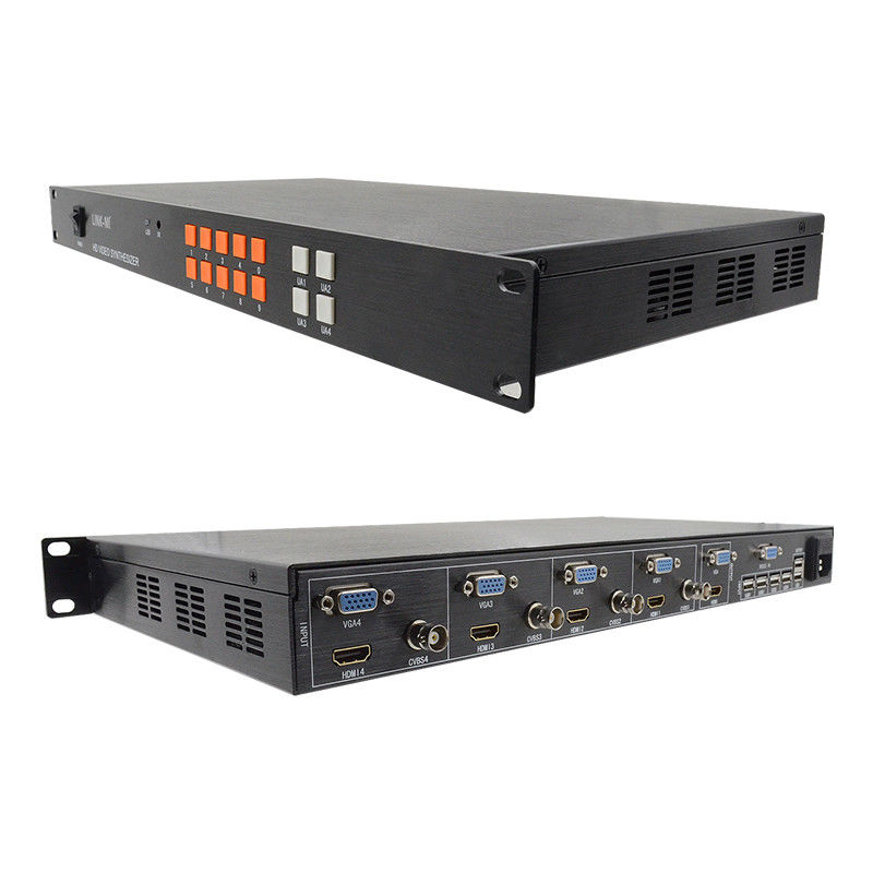 4 در 1Out HD HDMI Multi Viewer Synthesizer VGA CVBS HDMI 4x1 Quad Multi Viewer