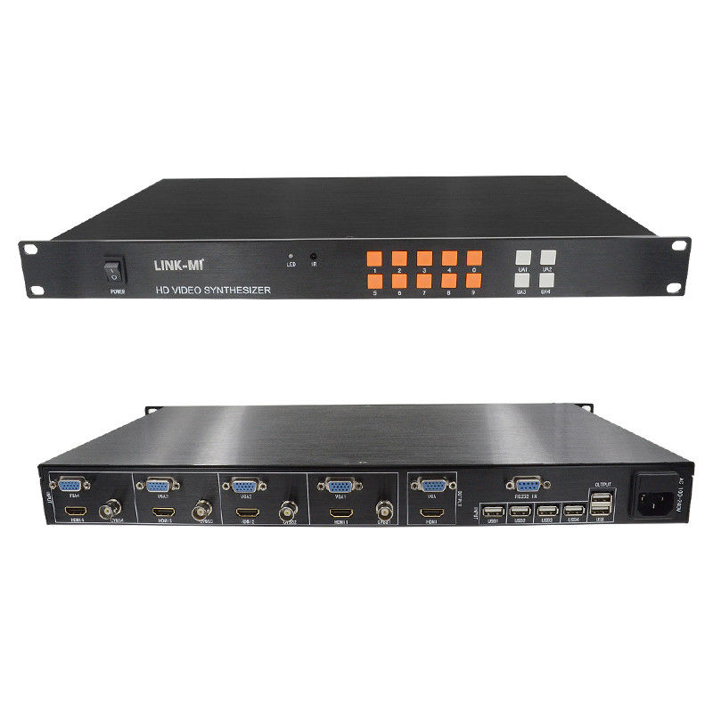4 در 1Out HD HDMI Multi Viewer Synthesizer VGA CVBS HDMI 4x1 Quad Multi Viewer