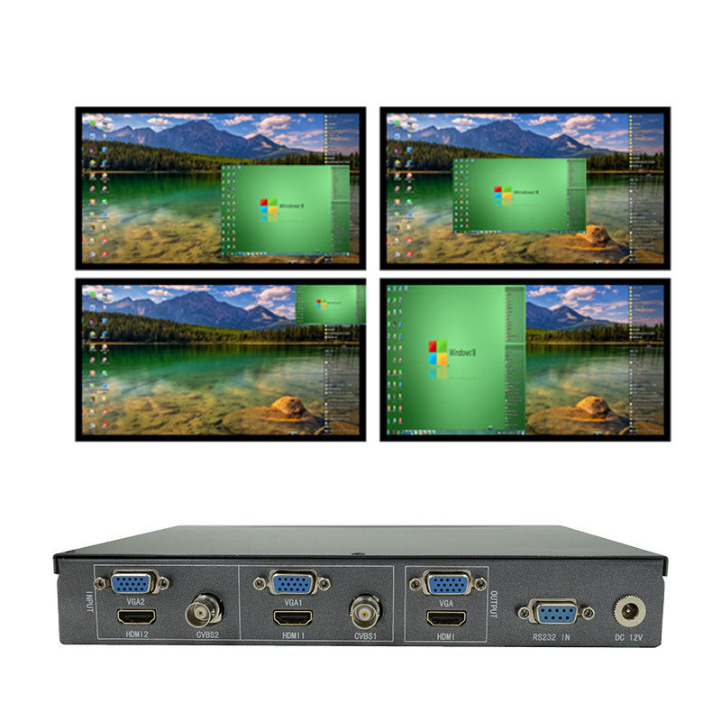 PIP POP 4k 60hz Hdmi Switcher 2x1 Multiviewer هر تصویر زوم در 1080P