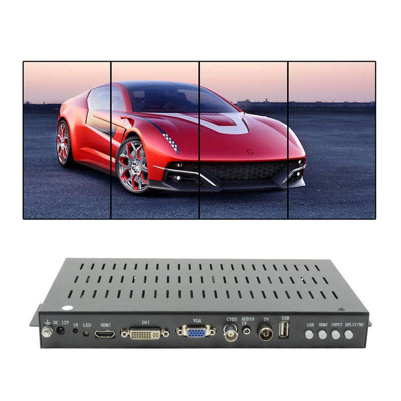 2X2 1X2 1X3 کنترل کننده دیوار ویدئویی HDMI 1x4 1080P 90 درجه چرخش برای نمایش پرتره