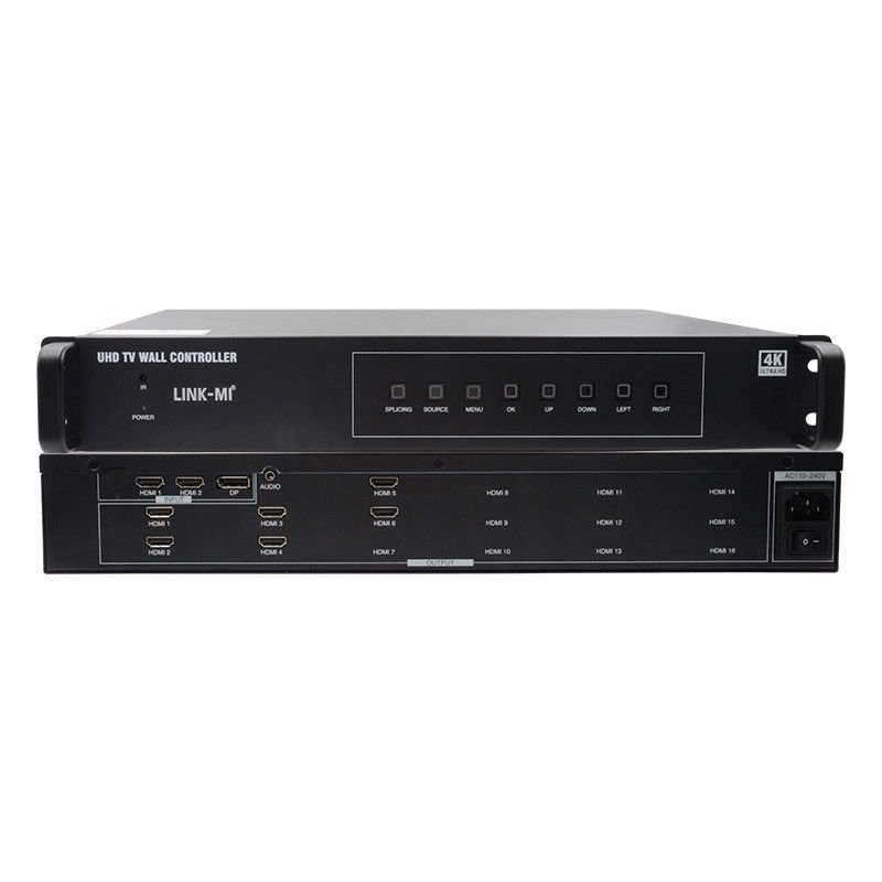 2X3 کنترل کننده دیواری ویدئویی HDMI 4K 1X4 1X3 1X2 پردازنده دیواری تلویزیون برای 6 صفحه نمایش