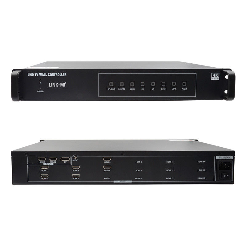 2X3 کنترل کننده دیواری ویدئویی HDMI 4K 1X4 1X3 1X2 پردازنده دیواری تلویزیون برای 6 صفحه نمایش