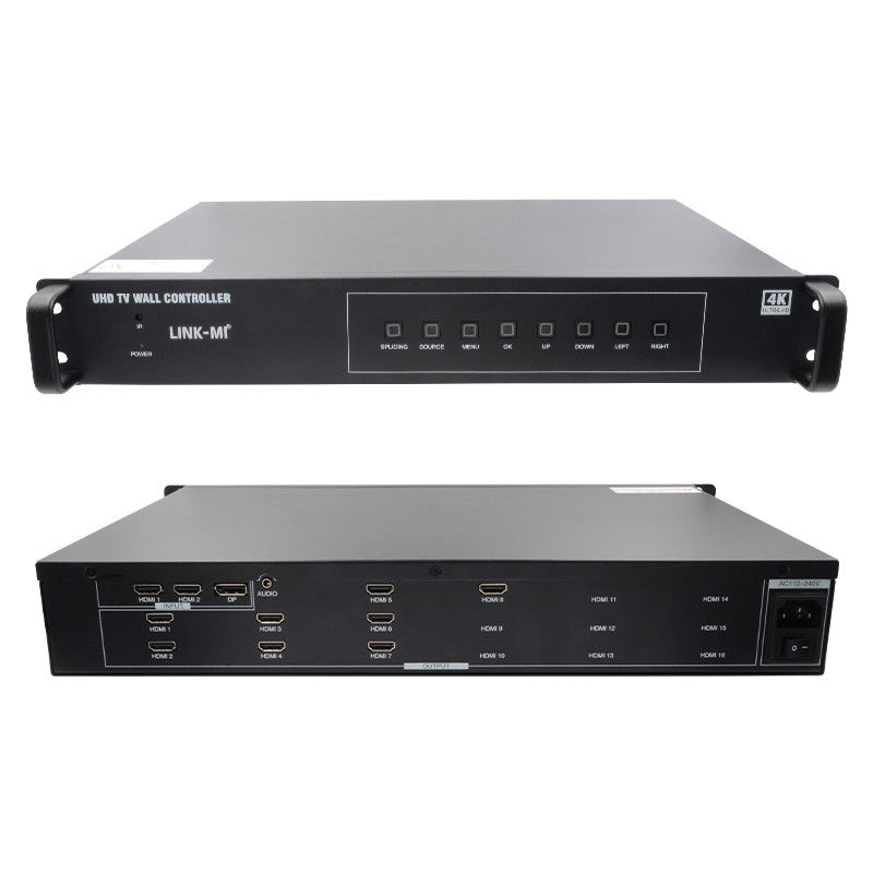 2X4 تلویزیون کنترل کننده دیواری HDMI 4K 60Hz 2X3 پردازنده دیواری ویدیو 2X2 برای 8 واحد نمایش