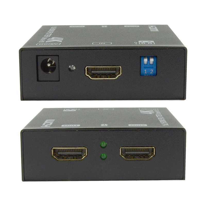 1X2 4K HDMI Extender Splitter پشتیبانی از 4K2K EDID 3D 2 پورت Video Splitter