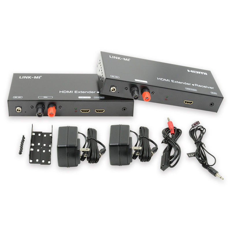 DTV HDTV AV بیش از IP 1080P HDMI Extender بیش از کابل 600M AV بیش از کابل Cat5e/6