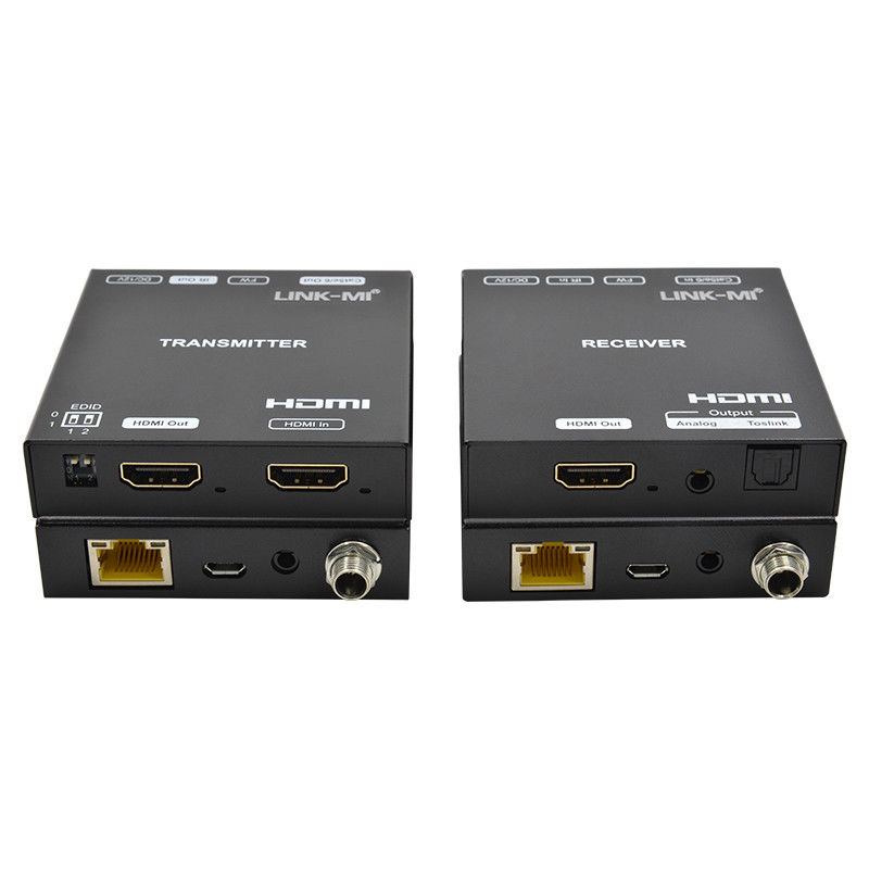 70M KVM 4K HDMI Extender با پشتیبانی از حلقه HDR10 دو POC SPDIF استخراج صوتی