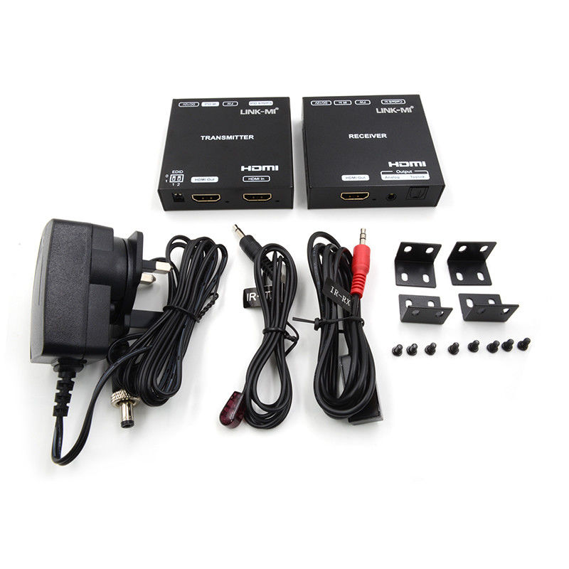 70M KVM 4K HDMI Extender با پشتیبانی از حلقه HDR10 دو POC SPDIF استخراج صوتی