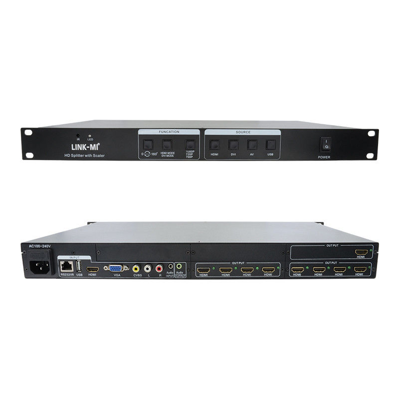 4X20 HDMI Splitter 4K با Scaler Hdmi Audio Splitter 4k 4 تا 20 کانال