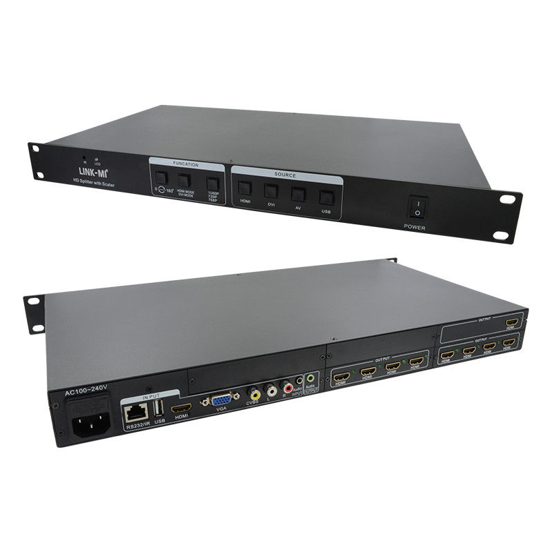 4X20 HDMI Splitter 4K با Scaler Hdmi Audio Splitter 4k 4 تا 20 کانال