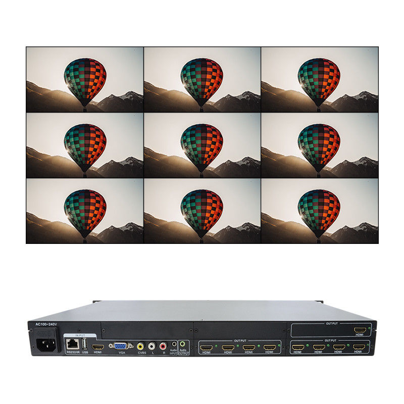 4X20 HDMI Splitter 4K با Scaler Hdmi Audio Splitter 4k 4 تا 20 کانال