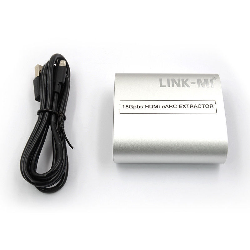 18 گیگابایت در ثانیه HDMI Extractor Extractor 4K@60Hz CEC EDID HDMI EARC Audio Extractor Converter