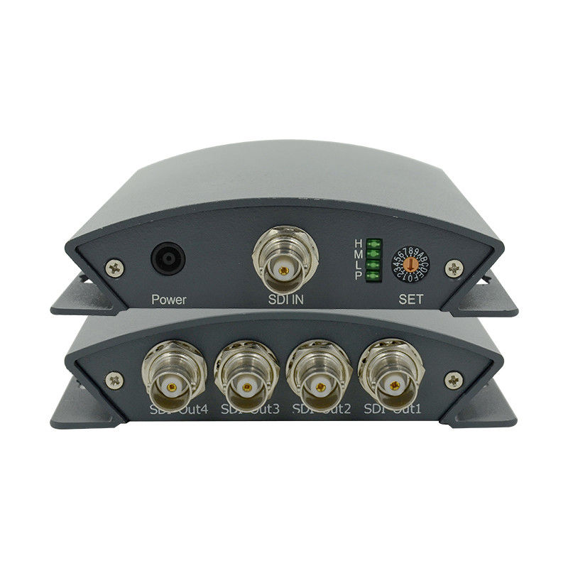 270Mbps SD SDI HDMI کنورتر SDI Splitter 1x4 پخش 3G HD SD Video Splitter