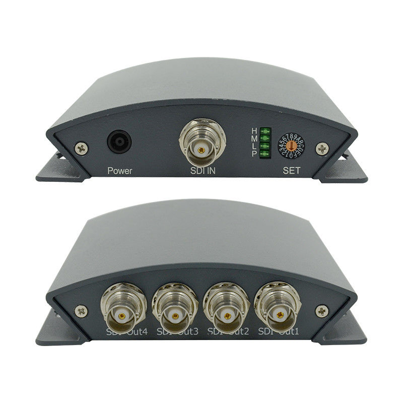 270Mbps SD SDI HDMI کنورتر SDI Splitter 1x4 پخش 3G HD SD Video Splitter