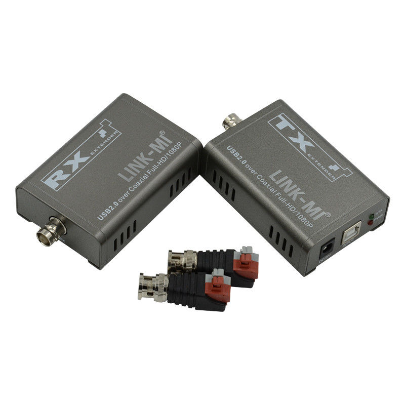 50M KVM Extender برای دوربین 1080P USB Extender از طریق کابل کواکسیال Kvm از طریق فیبر