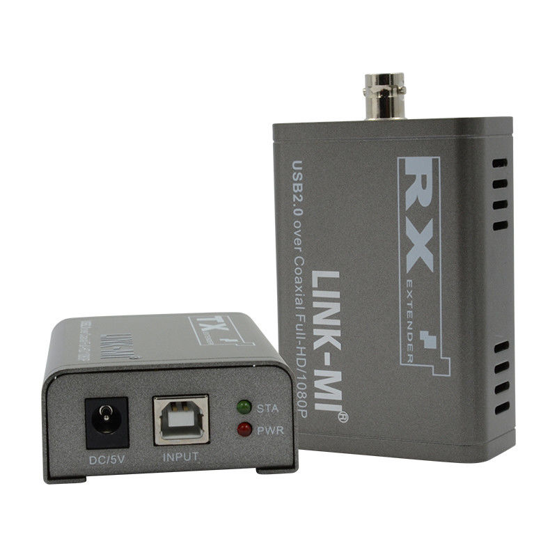 50M KVM Extender برای دوربین 1080P USB Extender از طریق کابل کواکسیال Kvm از طریق فیبر