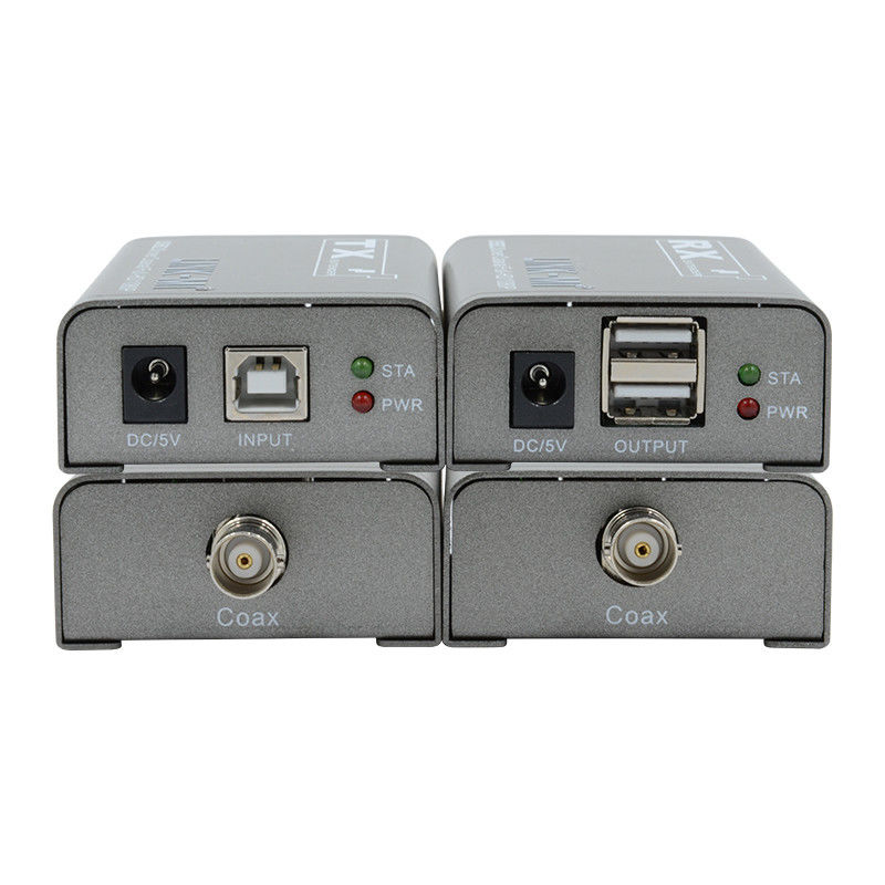 50M KVM Extender برای دوربین 1080P USB Extender از طریق کابل کواکسیال Kvm از طریق فیبر