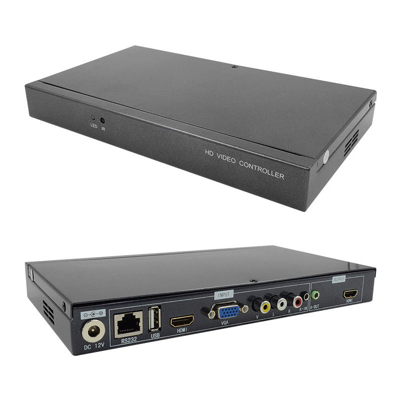کاراکتر Superimposer HDMI Video Wall Controller Caption Adder 4 در 1 پردازنده ویدیویی اچ دی