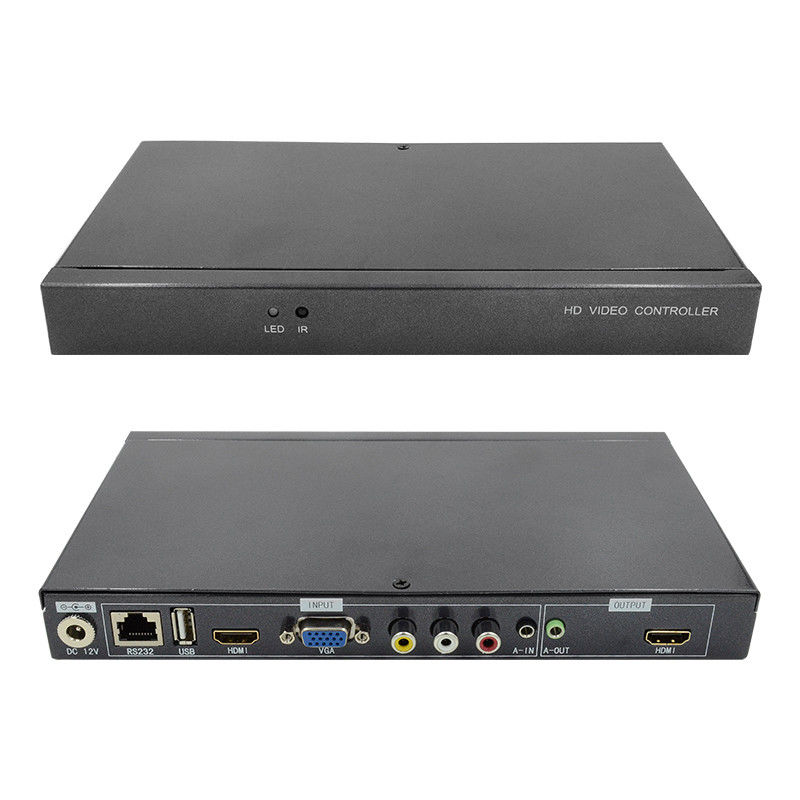 کاراکتر Superimposer HDMI Video Wall Controller Caption Adder 4 در 1 پردازنده ویدیویی اچ دی