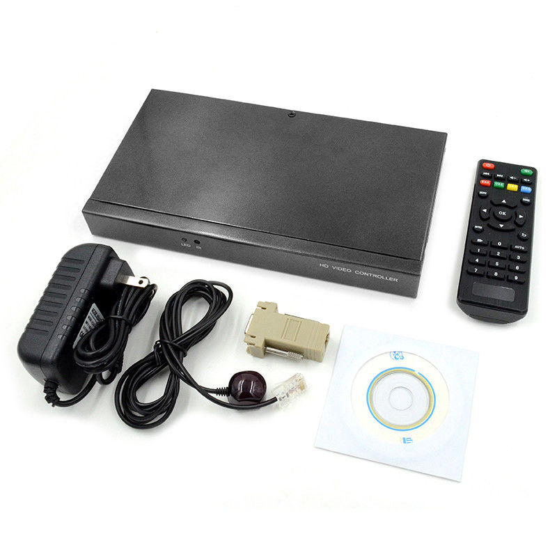 کاراکتر Superimposer HDMI Video Wall Controller Caption Adder 4 در 1 پردازنده ویدیویی اچ دی