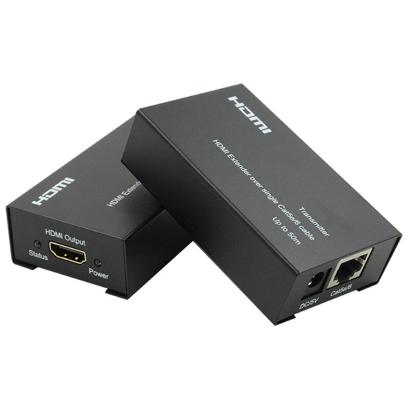 1080i SDI Extender 50m HDMI Over Cat6 Cat5eCable با پشتیبانی از عملکرد EDID 1080P