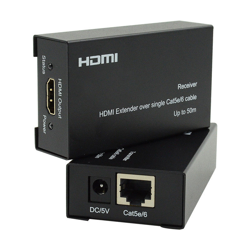 1080i SDI Extender 50m HDMI Over Cat6 Cat5eCable با پشتیبانی از عملکرد EDID 1080P