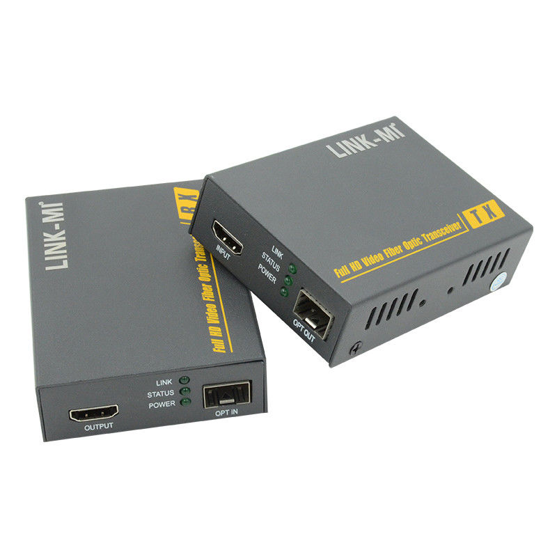 2km HDMI Fiber Optic Extender پشتیبانی از 3D 4K EDID Video Extender از طریق فیبر