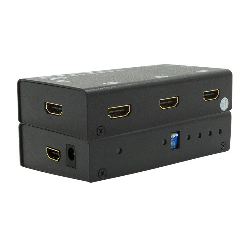 1X4 Video Splitter HDMI 4k 60Hz AV Splitter پشتیبانی از 3D EDID برای 4 تلویزیون Ultra HD