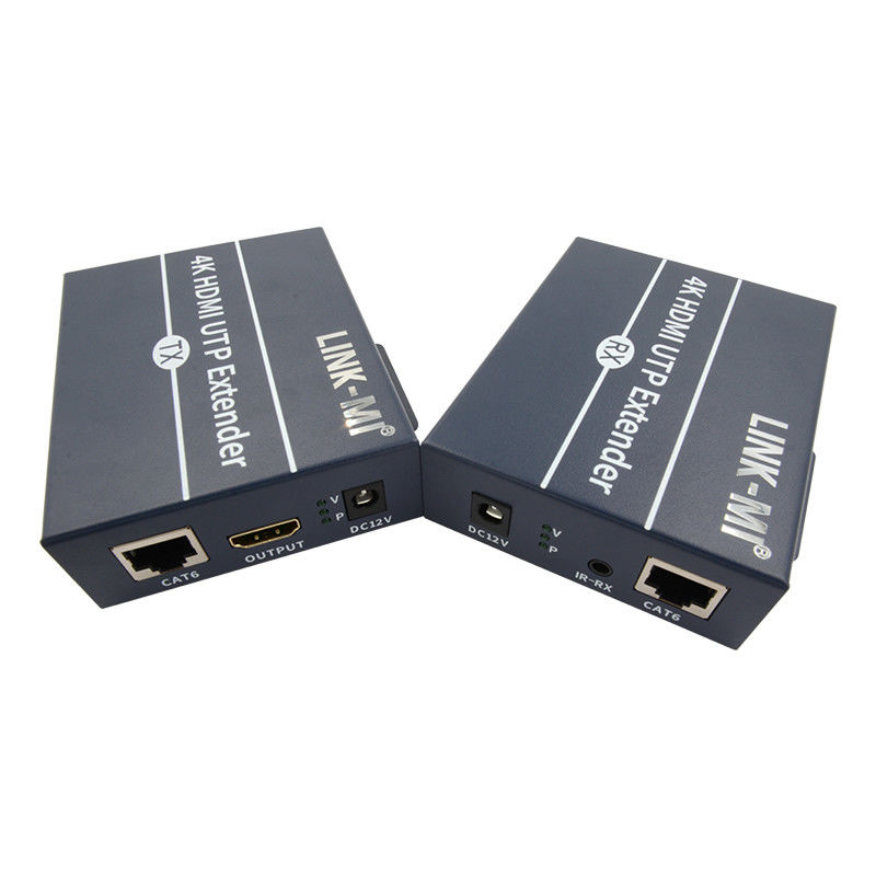 120 متری 4K HDMI Extender Over Cat6 Cat6e کابل با کنترل IR HDMI Loop Out