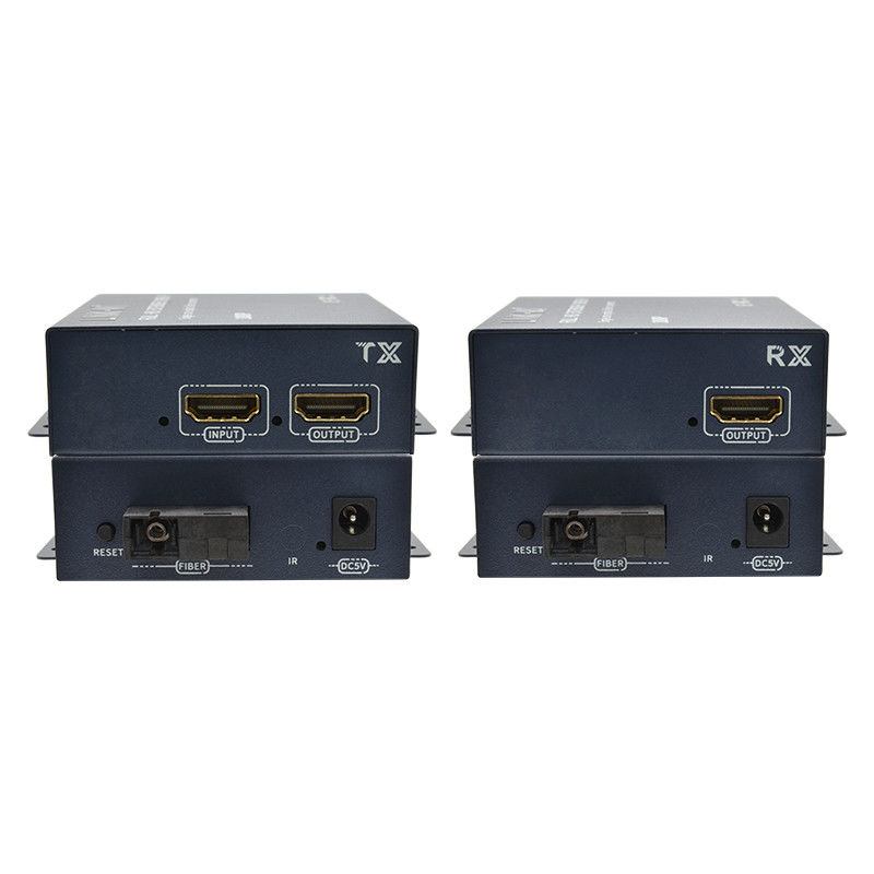 20KM HDMI Extender Over Fiber با Loop Out برای ماژول فیبر SC / FC 1080P