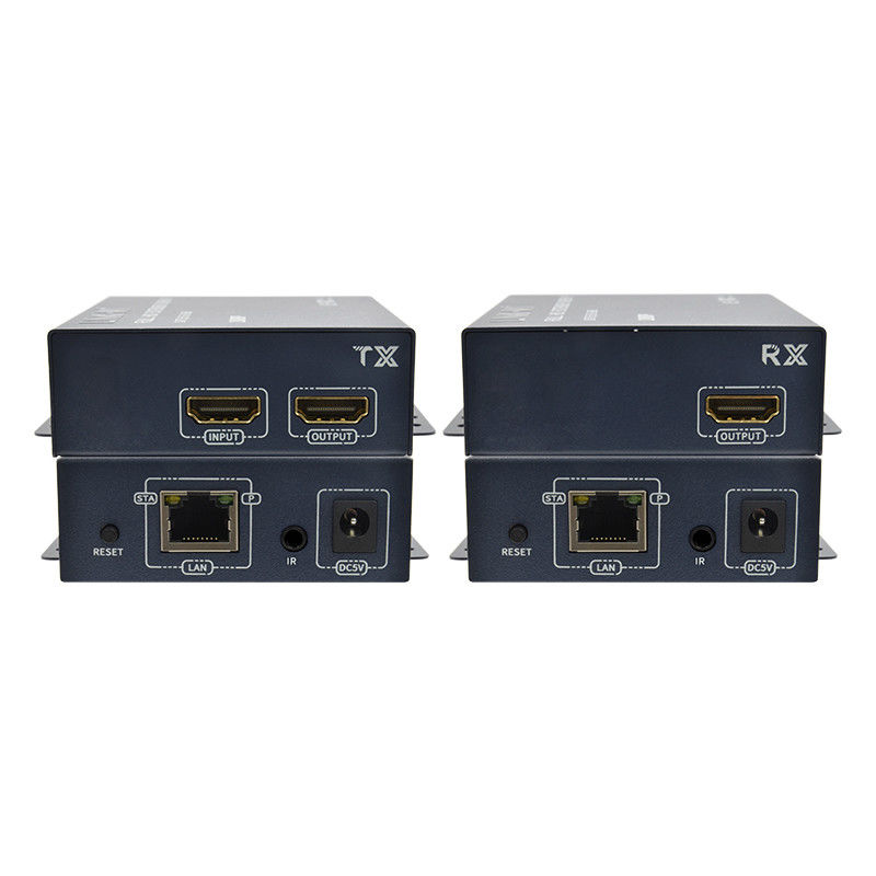 200M Extender HDMI Over TCP / IP پشتیبانی 1080P نقطه به نقطه به نقطه به چند نقطه