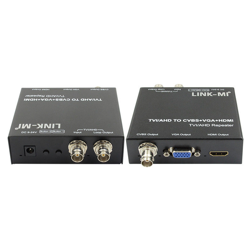 720P 60Hz AHD به HDMI تبدیل کننده TVI CVI به HDMI CVBS VGA Video Converter