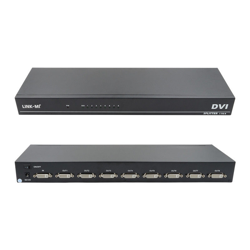 DVI D 29pin Video HDMI Switch زنانه HDMI Splitter 1 در 8 خارج 4k