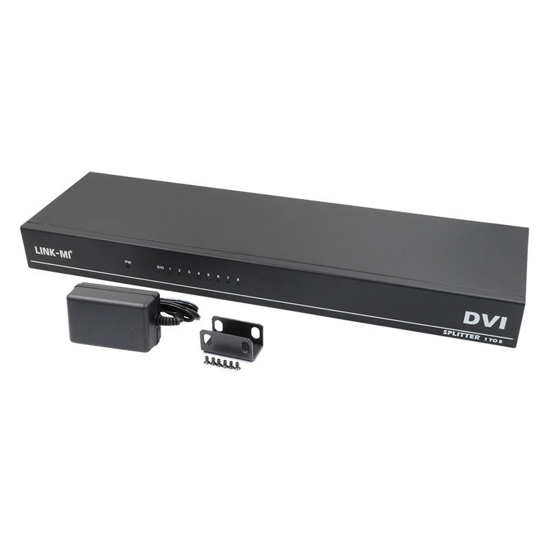 DVI D 29pin Video HDMI Switch زنانه HDMI Splitter 1 در 8 خارج 4k