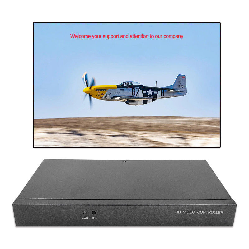 کاراکتر Superimposer HDMI Video Wall Controller Caption Adder 4 در 1 پردازنده ویدیویی اچ دی