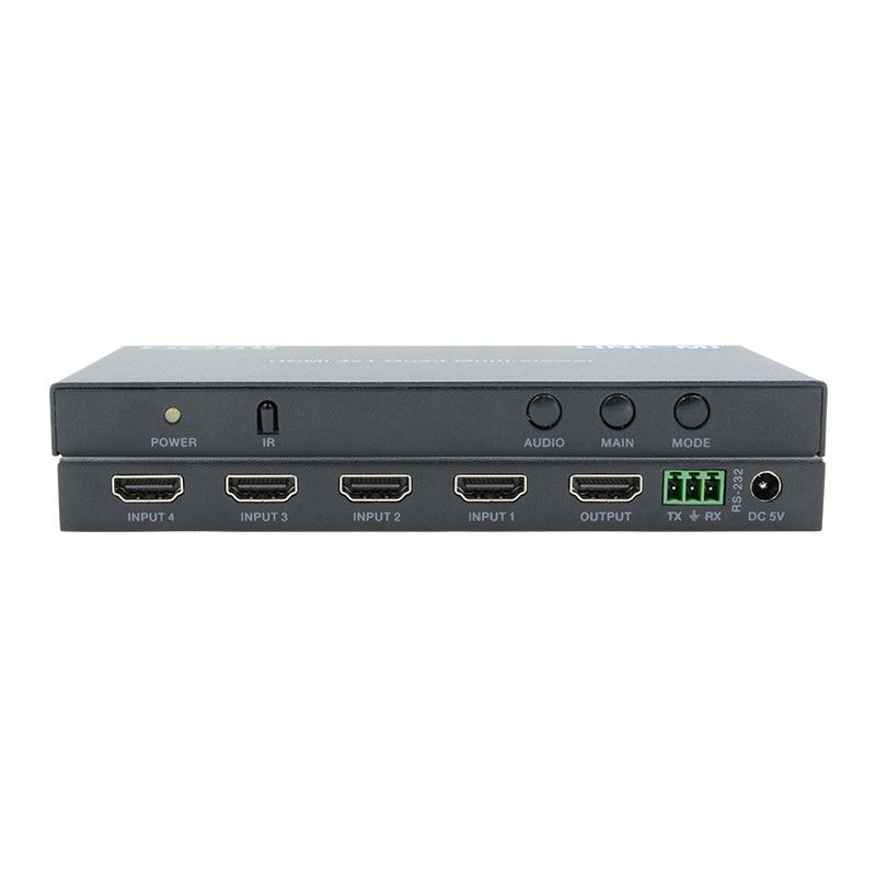 عملکرد بالا HDMI 4x1 Quad Multi Viewer HDMI 1.4b HDCP 1.4 و سازگار با DVI
