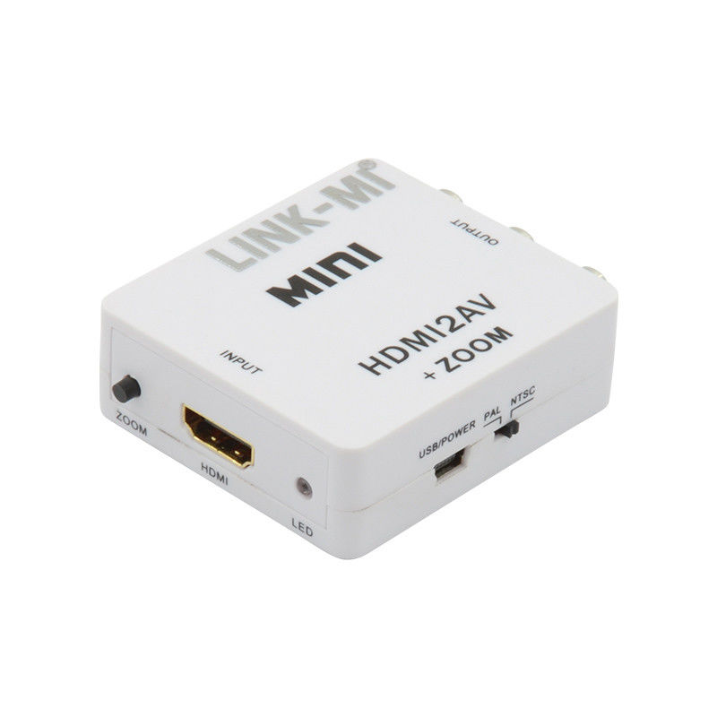 مینی اچ دی ام ای به سی وی بی اس مینی اچ دی ام ای به AV سیگنال کنورتر سازگار HDMI 1.3