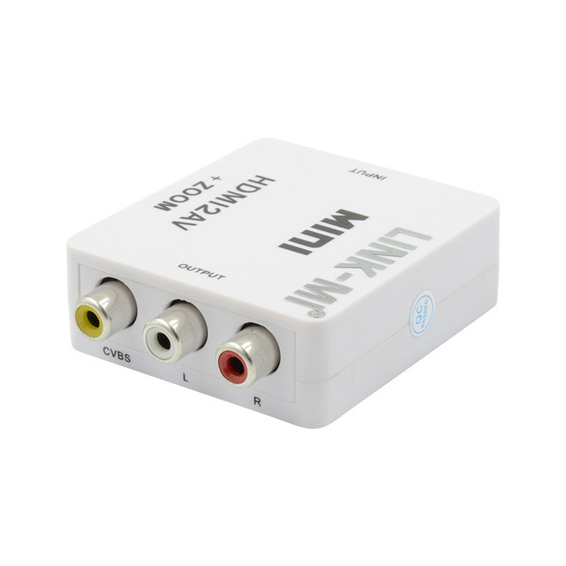 مینی اچ دی ام ای به سی وی بی اس مینی اچ دی ام ای به AV سیگنال کنورتر سازگار HDMI 1.3