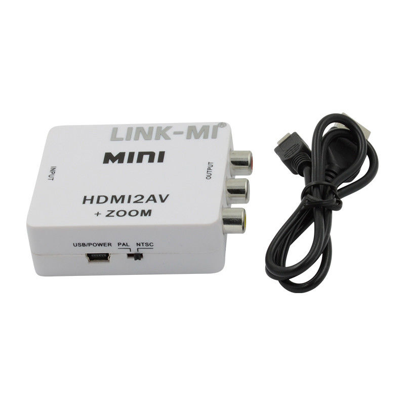 مینی اچ دی ام ای به سی وی بی اس مینی اچ دی ام ای به AV سیگنال کنورتر سازگار HDMI 1.3