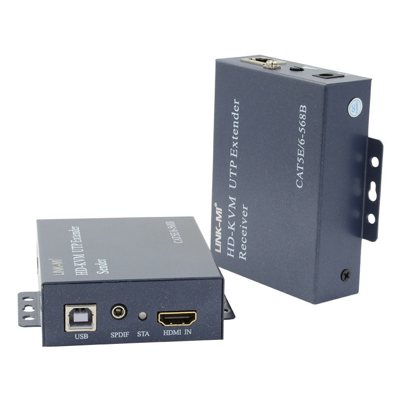 HD-KVM 200m HDMI Extender پشتیبانی رزولوشن ویدئو تا 1920 × 1080 60Hz