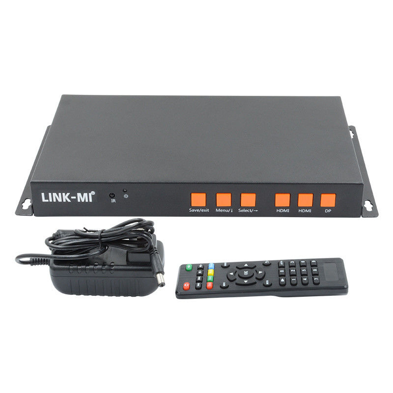 پشتیبانی از کنترل کننده دیوار ویدئویی 4K ورودی موبایل / HDMI / DP برای 2 صفحه نمایش