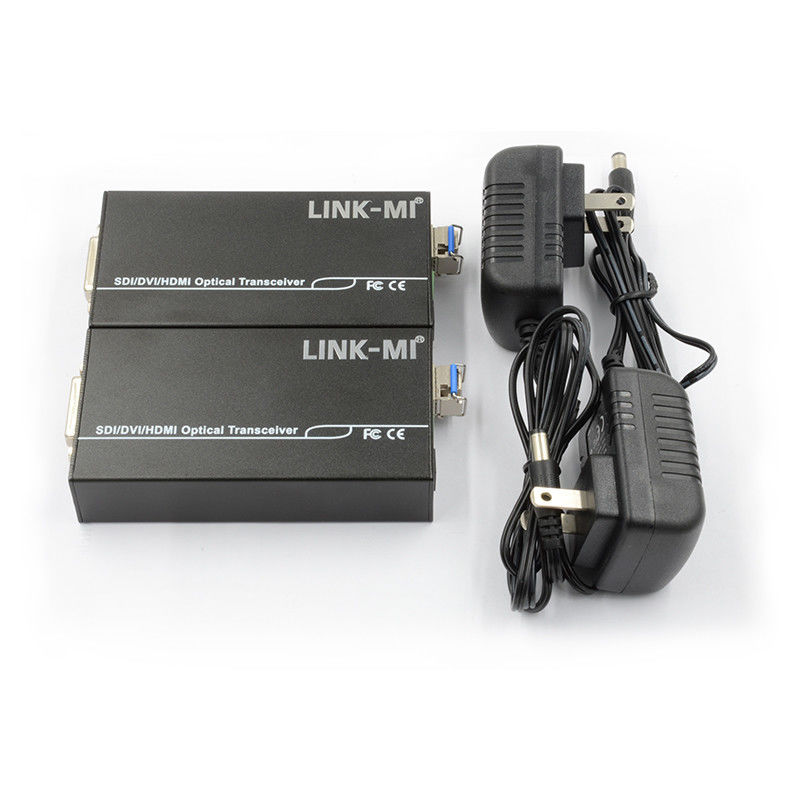 فرستنده و گیرنده نوری 1550/1310nm فیبر Full HD با ورودی صوتی 3.5MM