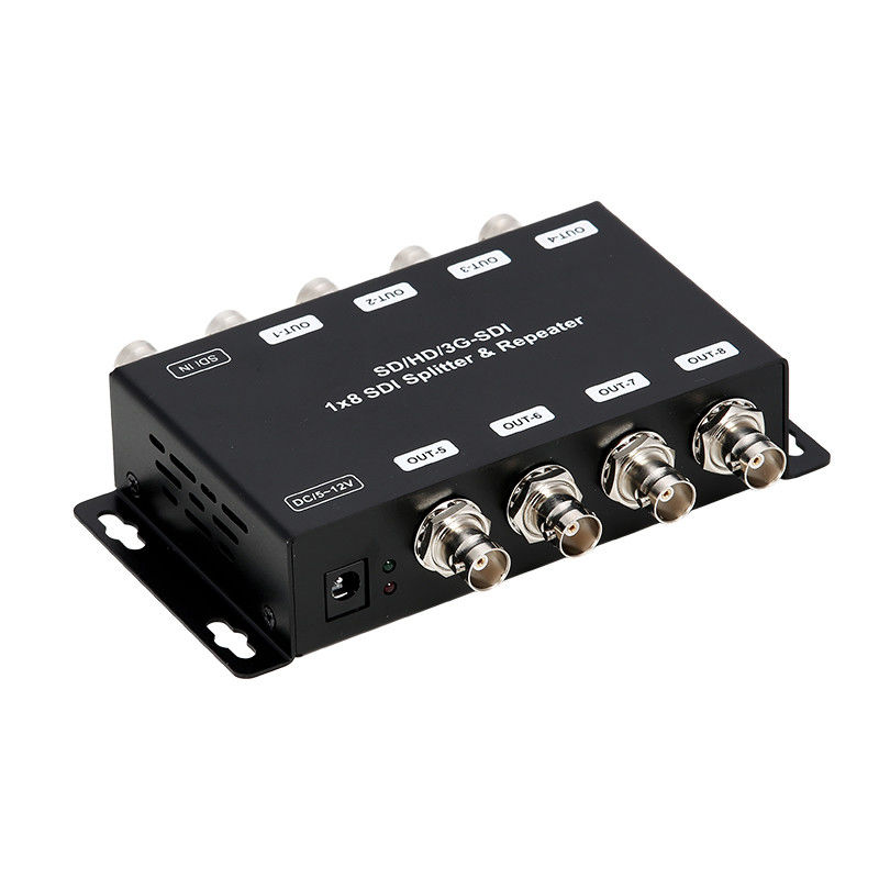 LM-SDI-108B 1 تا 8 SD/HD/3G-SDI توزیع تقویت کننده تکرار کننده با 75 اوم مقاومت