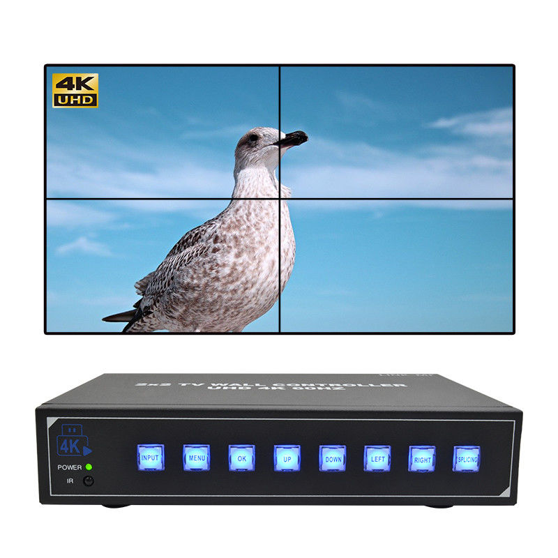 1X4 1X3 1X2 2X1 3X1 4X1 پردازنده دیواری تلویزیون UHD برای حداکثر 3840x2160 رزولوشن ورودی 60Hz