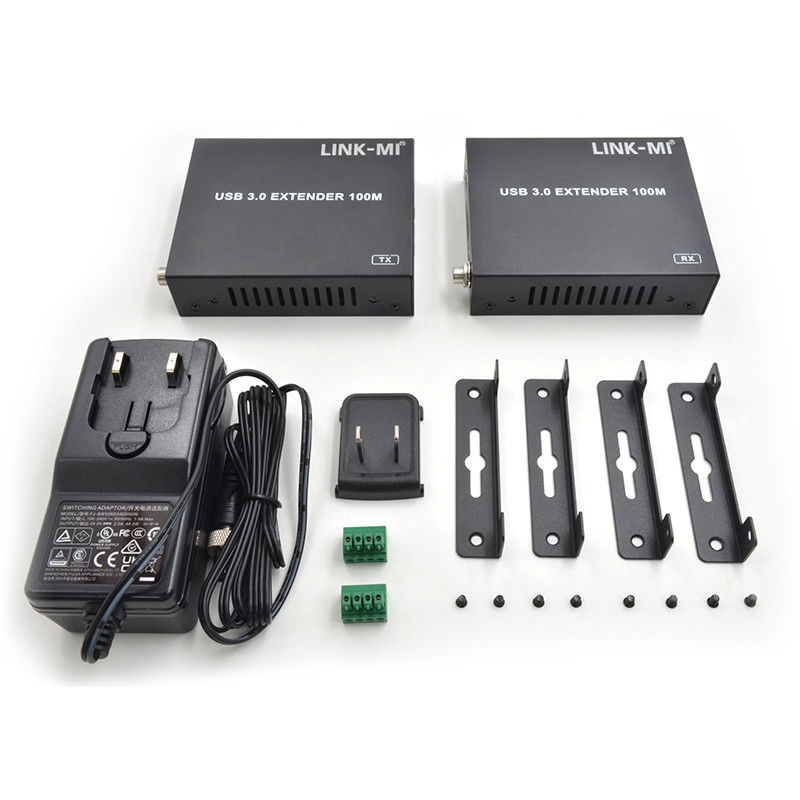 AC 100-240V 50/60Hz ورودی USB 3.0 Extender 100m سرعت و اتصال پایدار